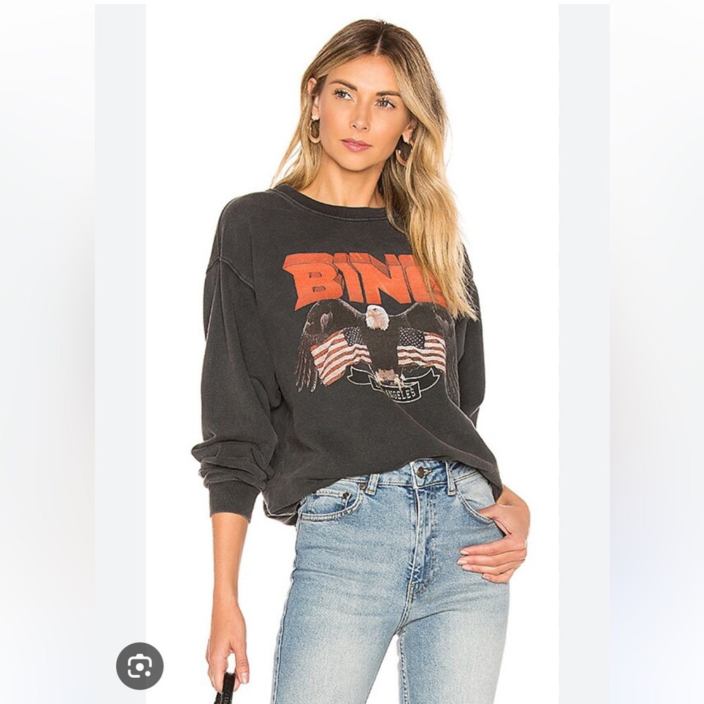 Anine Bing Vintage Eagle Sweatshirt